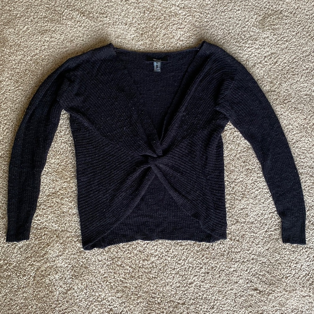 Black sweater